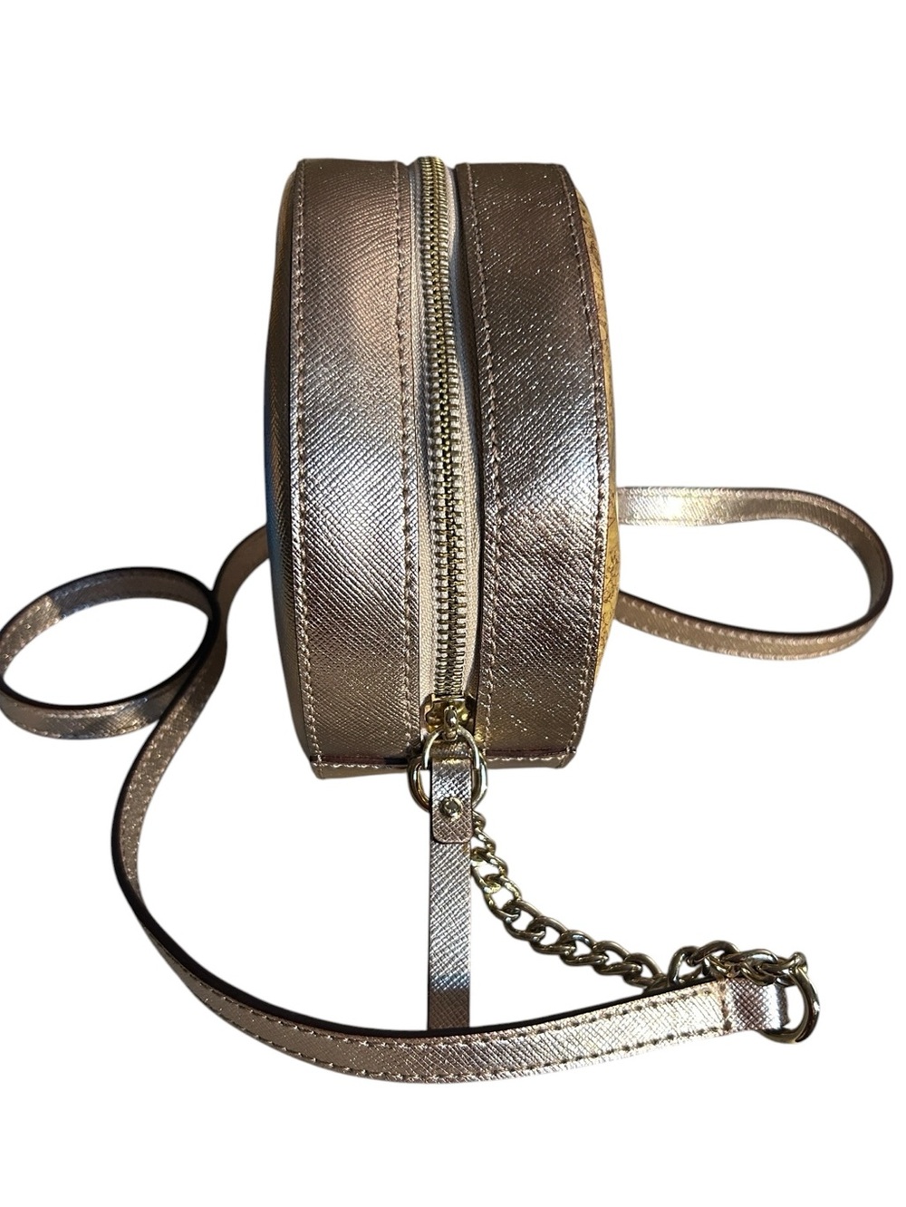 Kate Spade Bubble Over Micha Circle Crossbody Rose Gold w/ 
Cork Pop Fizz Clink - Picture 6 of 10